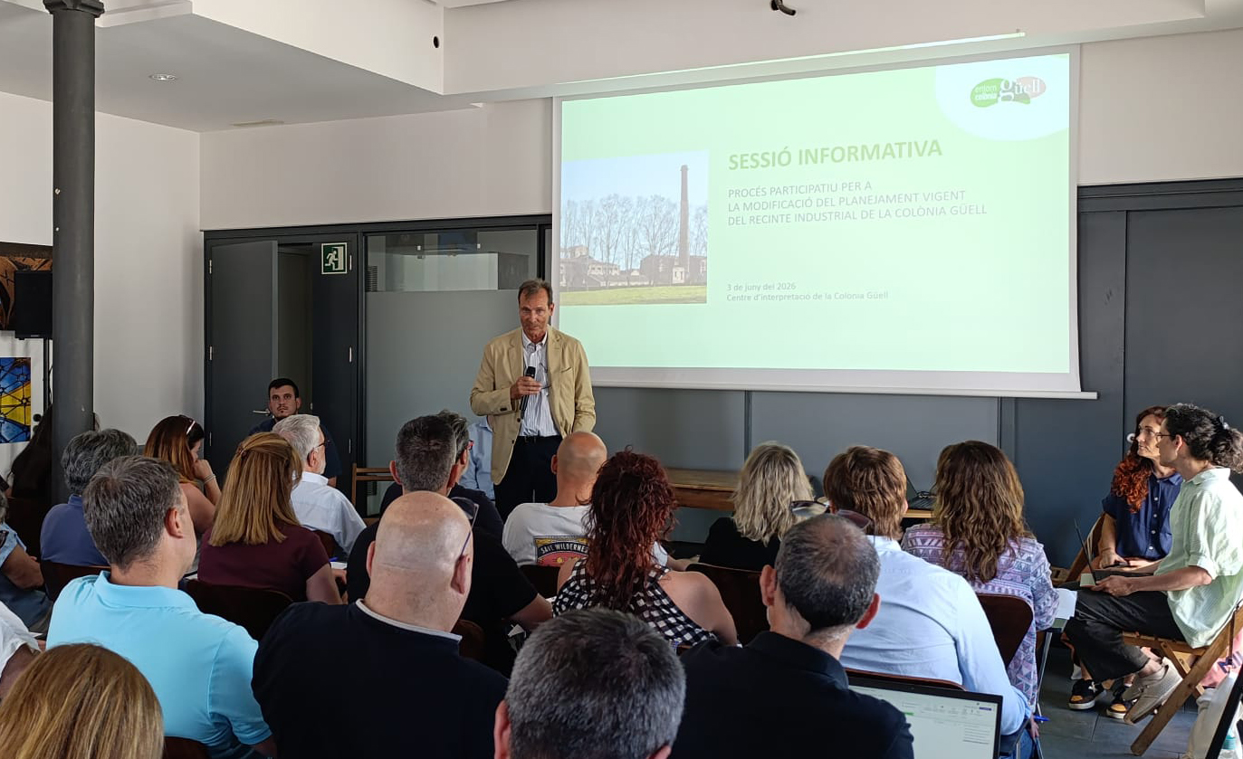 Arrenca el procés participatiu sobre el futur del Recinte Industrial de la Colònia Güell